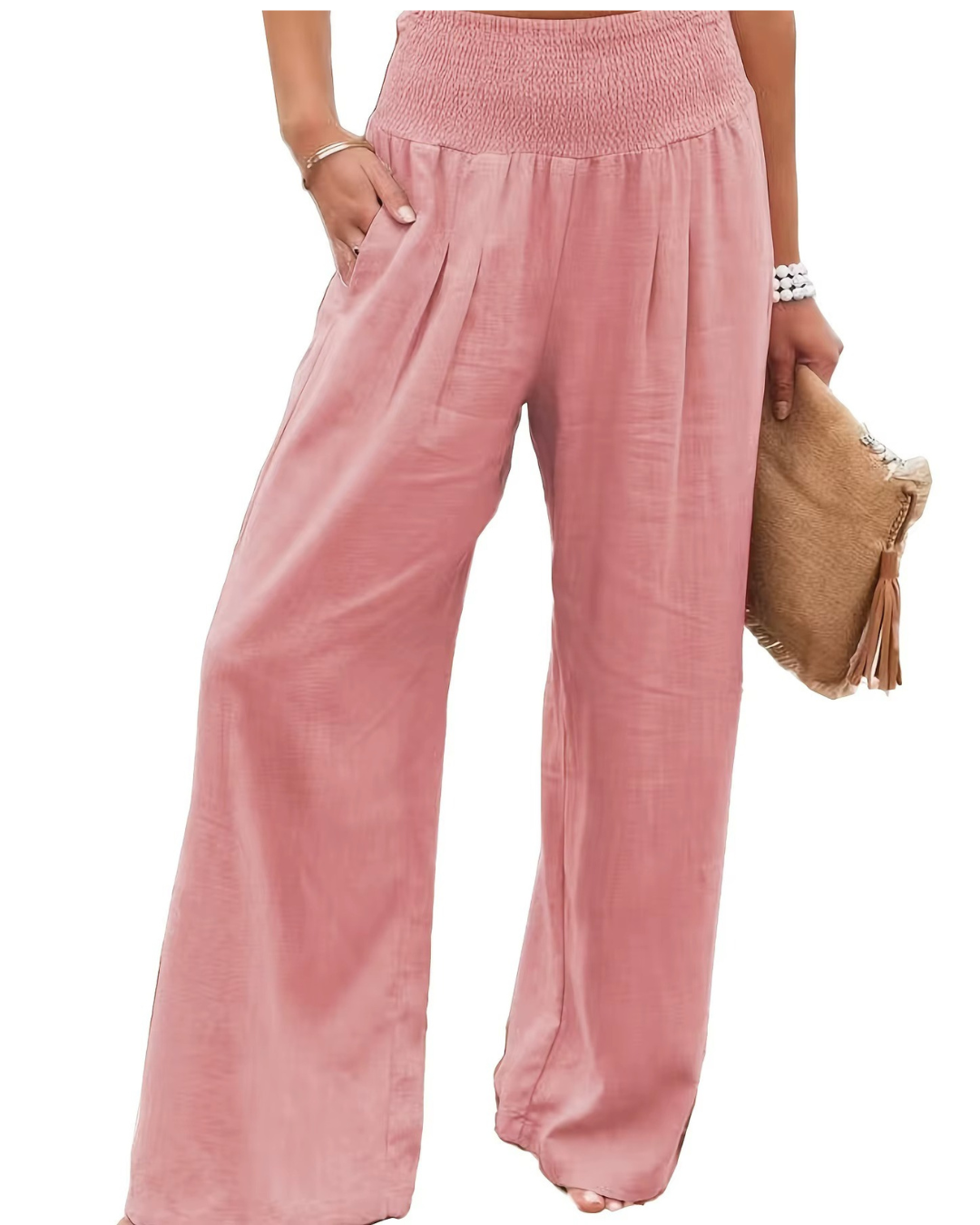 Nuvola Pants™ – Pantaloni leggeri a vita alta, morbidi come una nuvola
