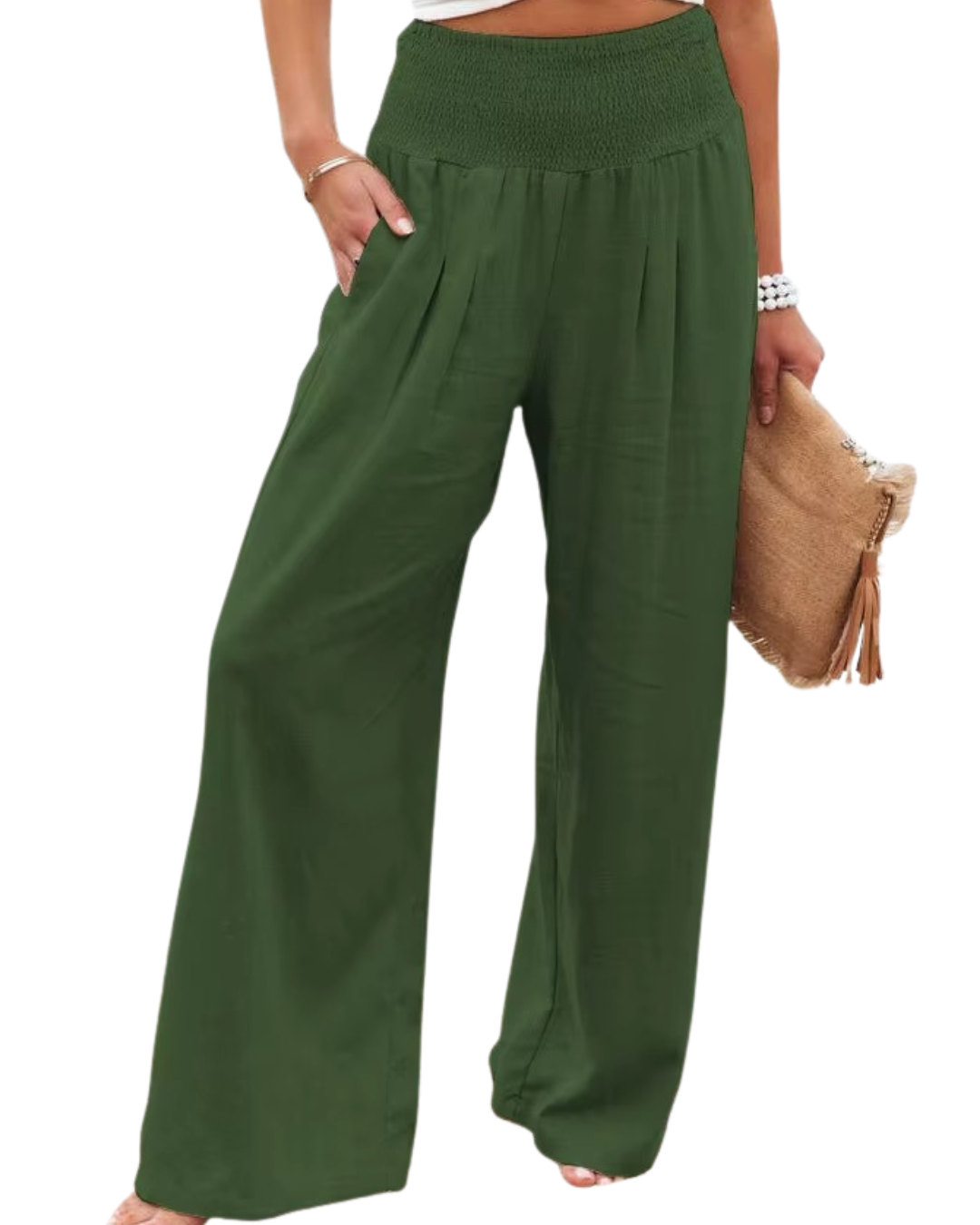 Nuvola Pants™ – Pantaloni leggeri a vita alta, morbidi come una nuvola