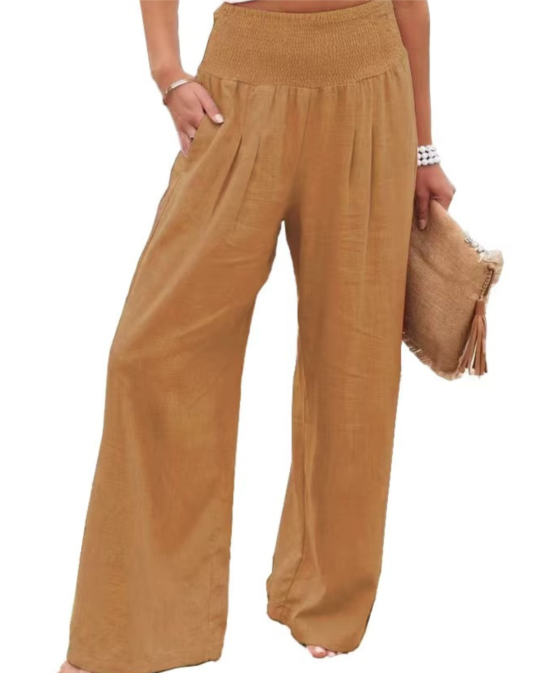 Nuvola Pants™ – Pantaloni leggeri a vita alta, morbidi come una nuvola