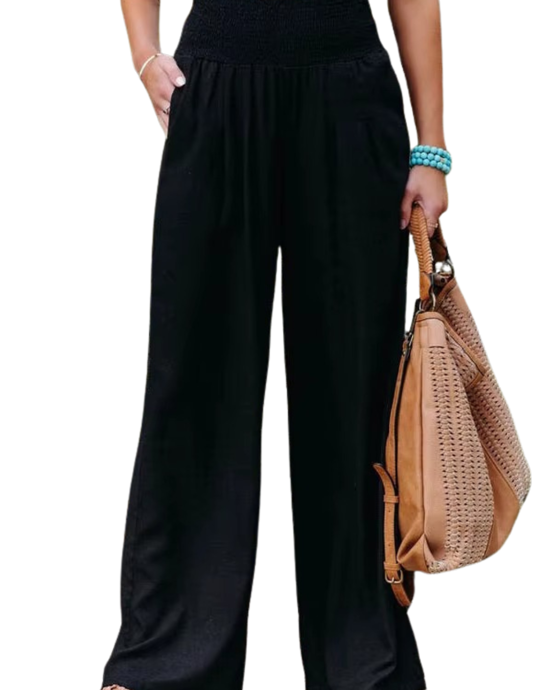 Nuvola Pants™ – Pantaloni leggeri a vita alta, morbidi come una nuvola
